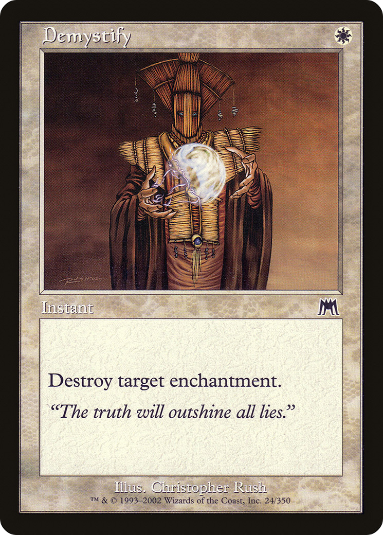 Démystifier (ONS-024) - Onslaught Foil