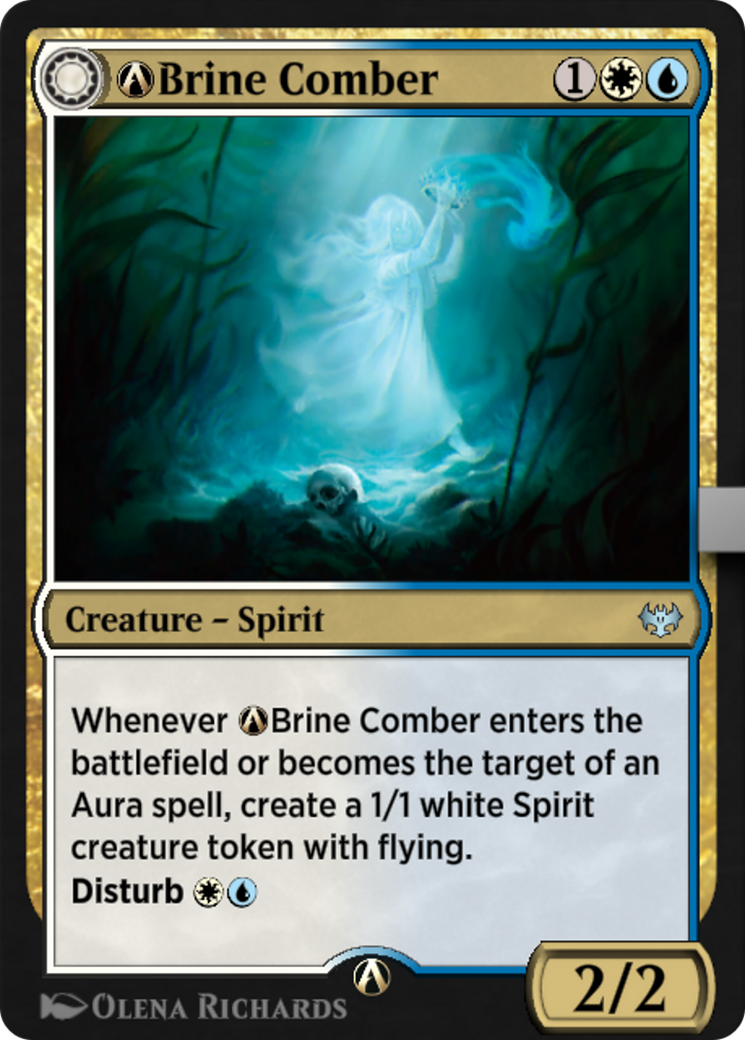 A-Brine Comber // A-Brinebound Gift (VOW-A-233) - Innistrad : Crimson Vow : (Transformation double face) 