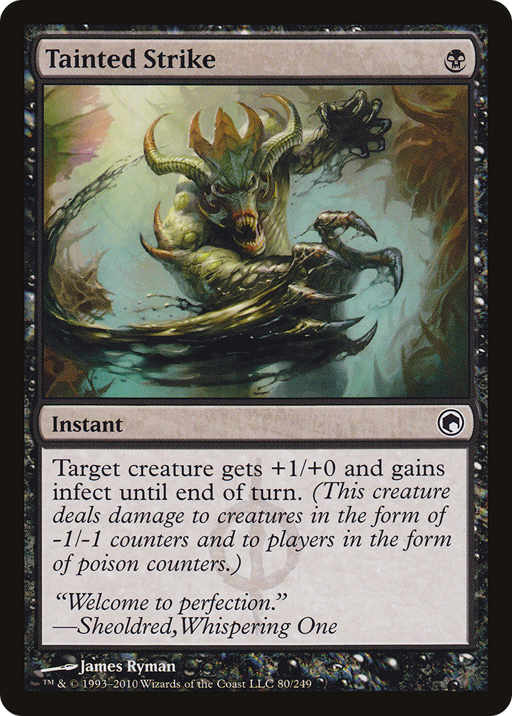 Frappe corrompue (SOM-080) - Cicatrices de Mirrodin 