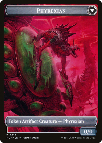 Incubator // Phyrexian (TMOM-017) - March of the Machine Tokens