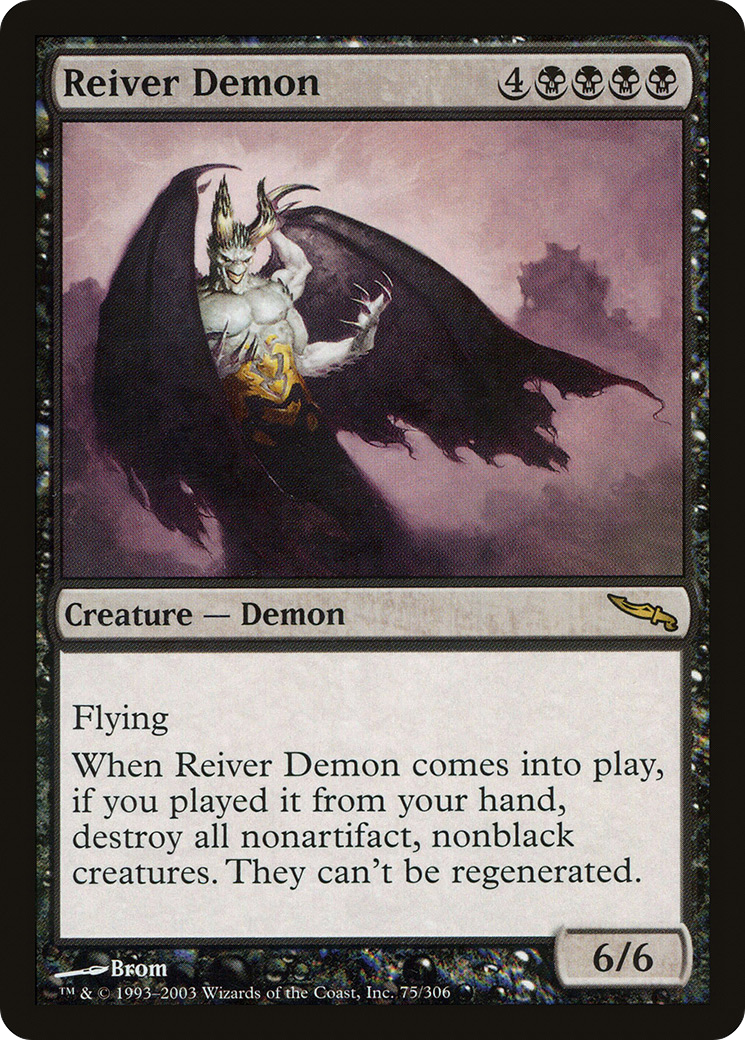 Démon Reiver (MRD-075) - Mirrodin Foil