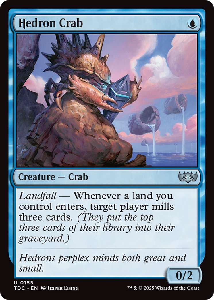 Crabe Hedron (TDC-155) - Commandant : Tarkir : Tempête de Dragons 