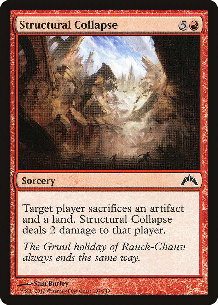 Effondrement structurel (GTC-107) - Gatecrash Foil 