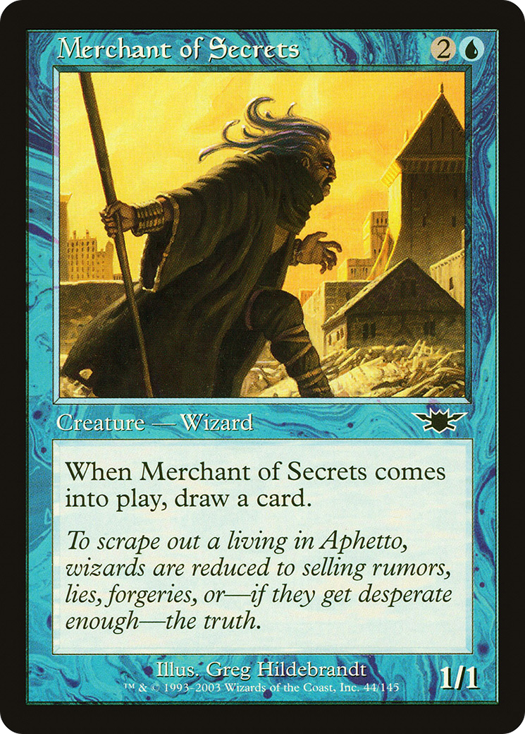 Marchand de secrets (LGN-044) - Légions