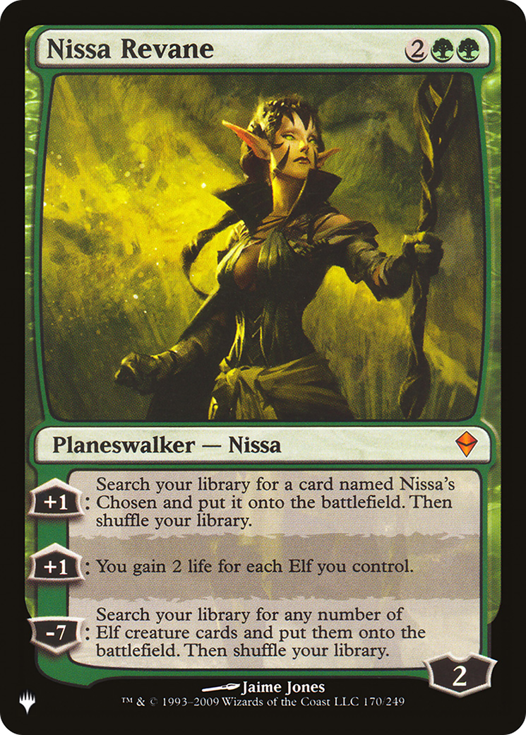 Nissa Revane (LIST-ZEN-170) - The List