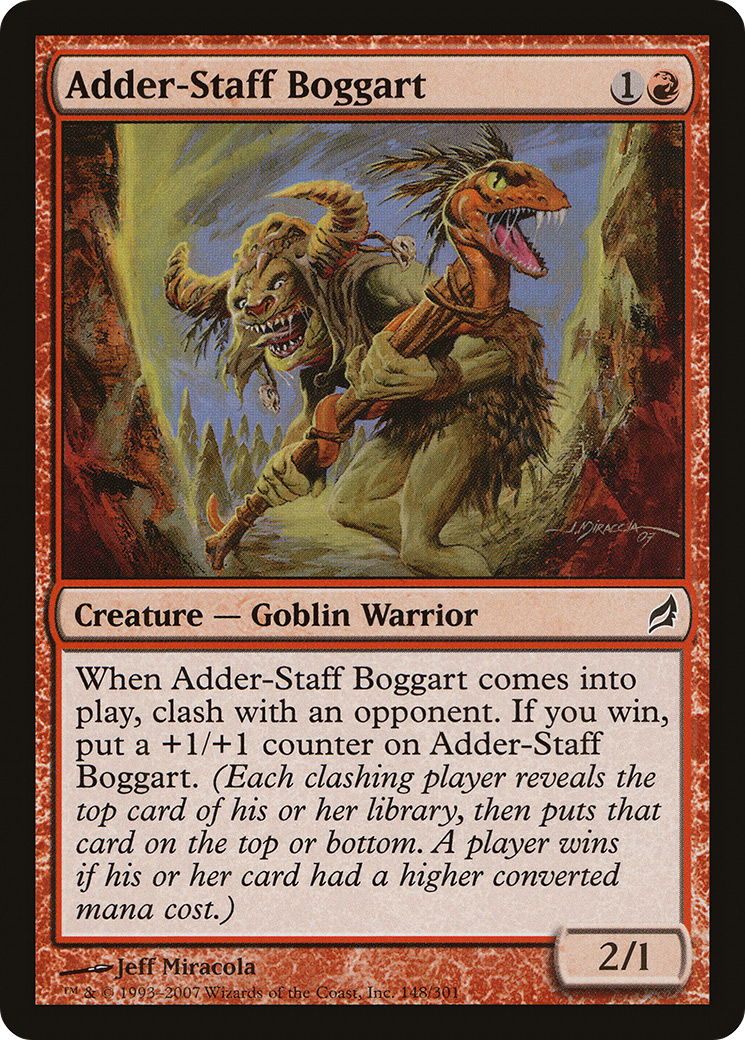 Boggart à bâton vipère (LRW-148) - Lorwyn 