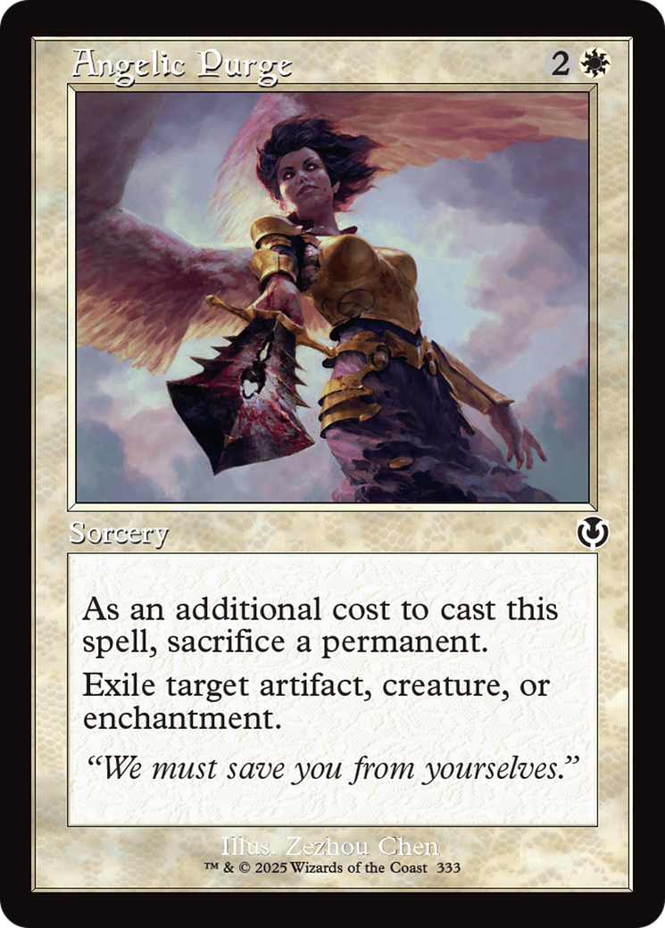 Angelic Purge (cadre rétro) (INR-333) - Innistrad Remastered Foil 