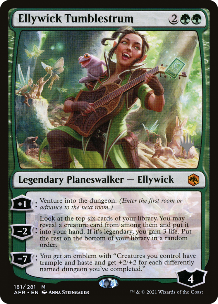 Ellywick Tumblestrum (PPAFR-181P) - Adventures in the Forgotten Realms Promos
