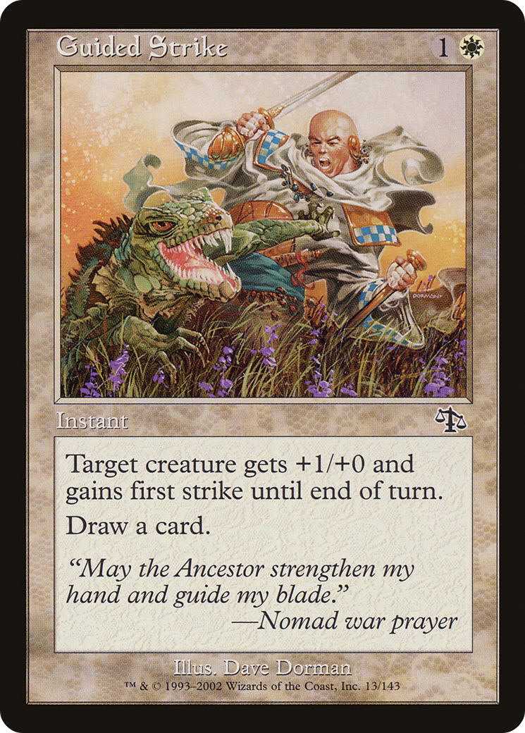 Frappe guidée (JUD-013) - Jugement Foil