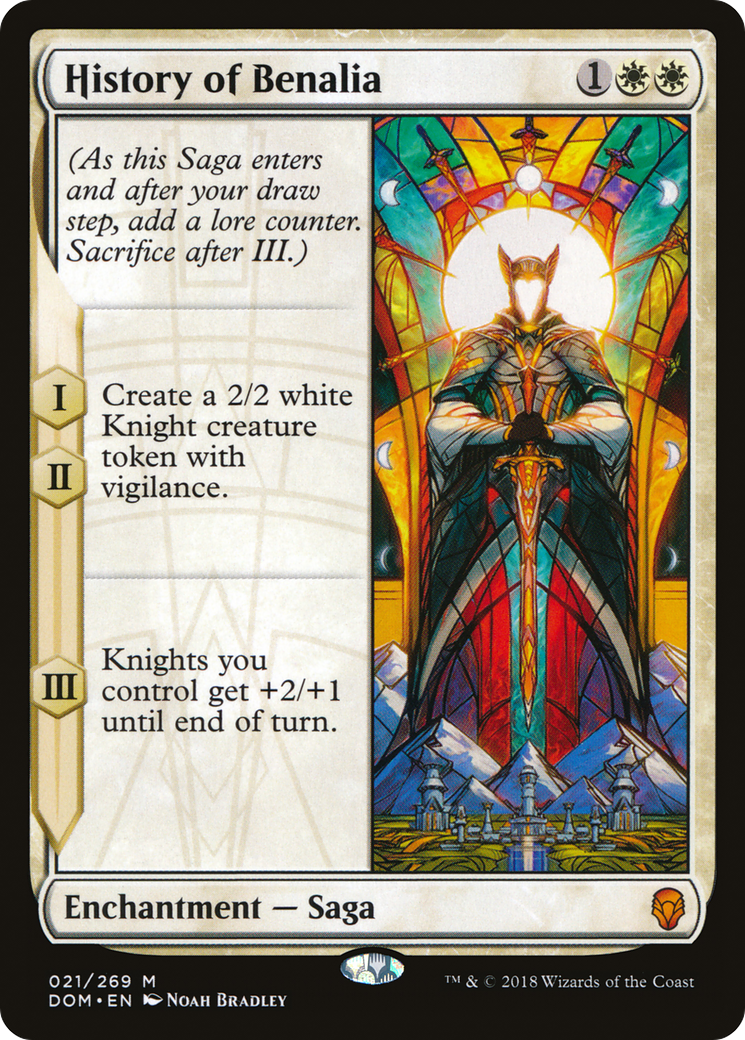 Histoire de Benalia (DOM-021) - Dominaria 