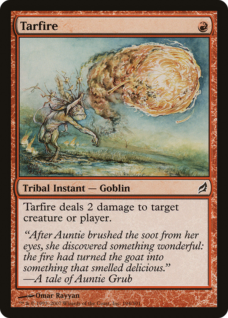 Tarfire (LRW-194) - Lorwyn Foil 