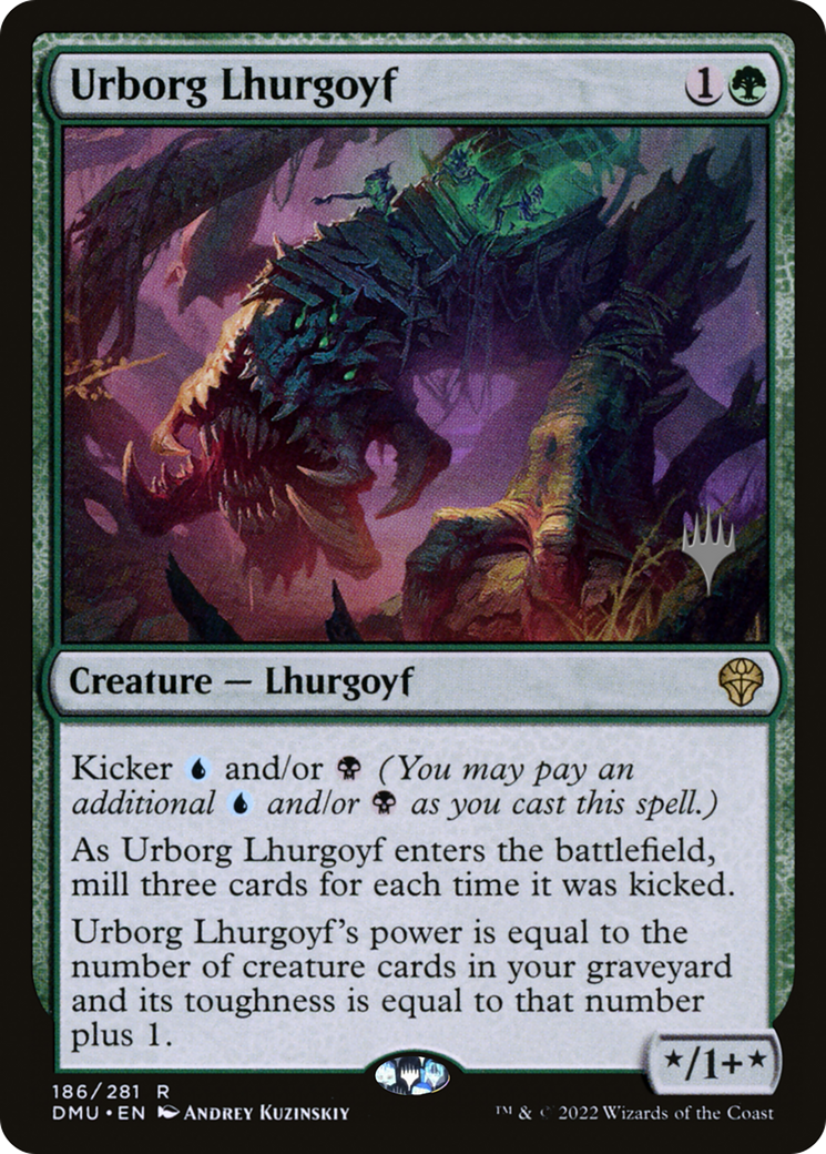 Urborg Lhurgoyf (PPDMU-186) - Dominaria United Promos Foil