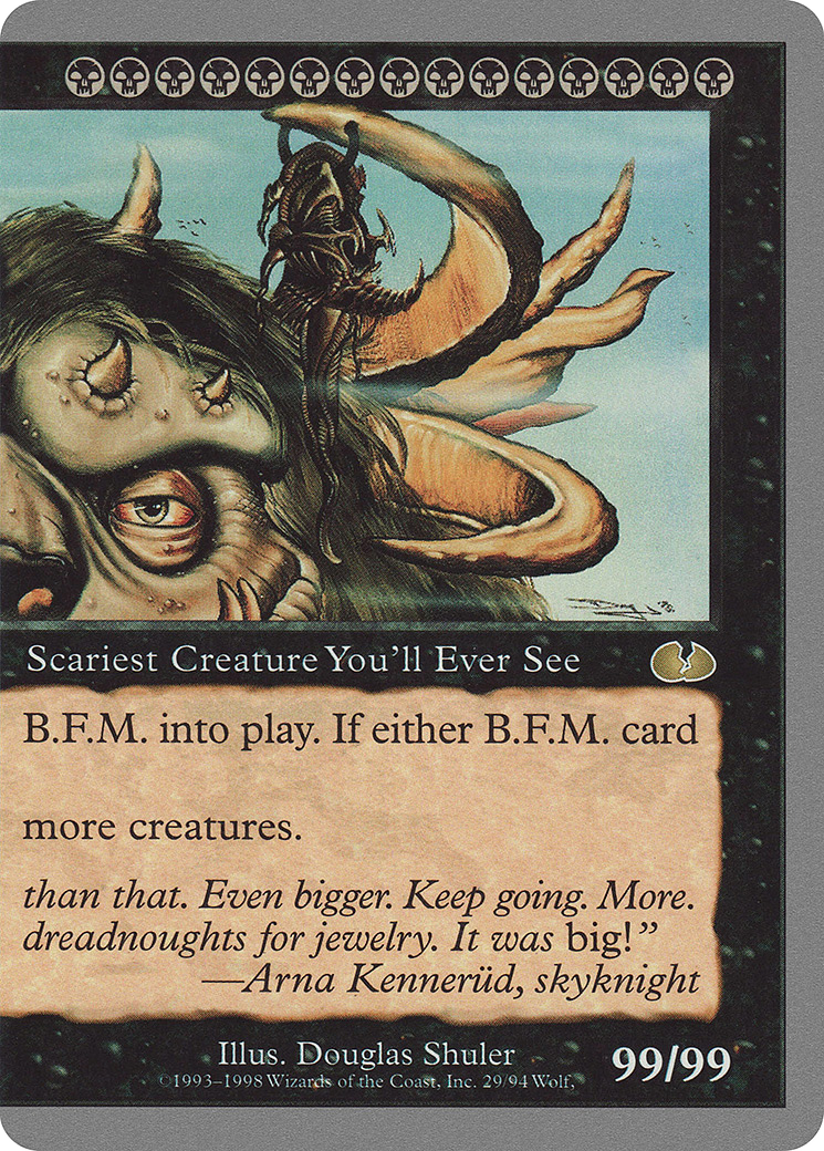 BFM (Big Furry Monster) (UGL-029) - Décollé 