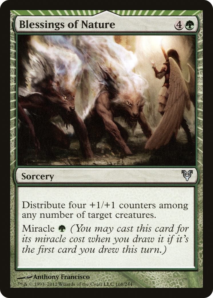 Bénédictions de la nature (AVR-168) - Avacyn restaurée : (miracle) 