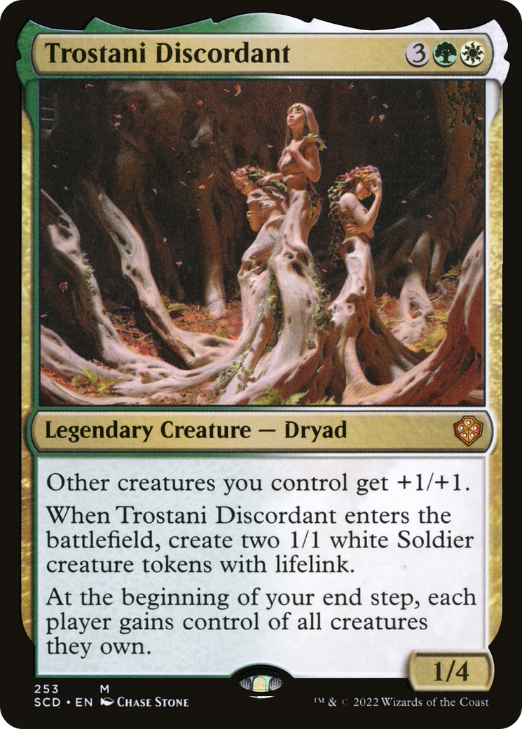 Trostani Discordant (SCD-253) - Decks de commandant de départ 
