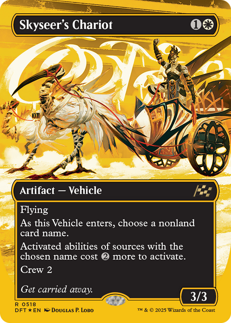 Chariot du savant céleste (sans bordure) (première place) (-518) - Dérive éthérique 
