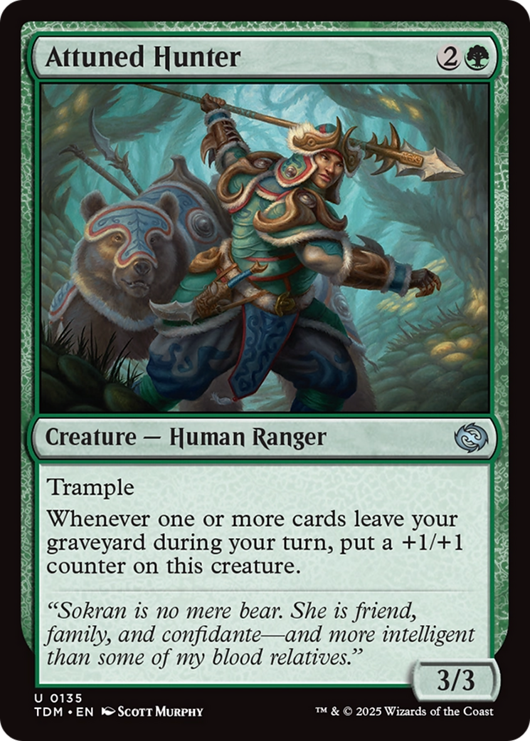 Chasseur harmonisé (TDM-135) - Tarkir : Dragonstorm Foil 