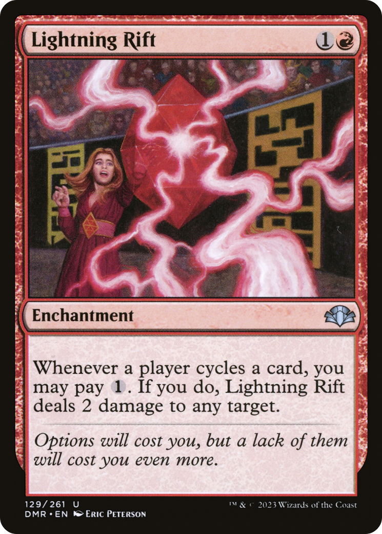 Lightning Rift (DMR-129) - Dominaria Remastered Foil 