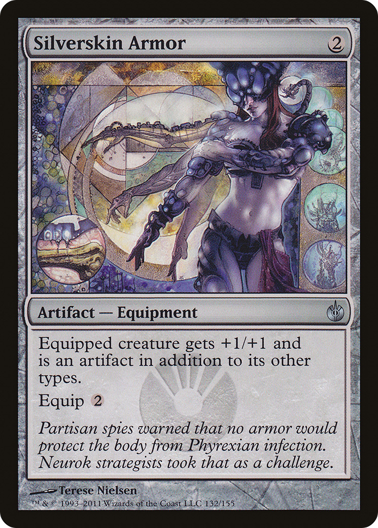 Armure Silverskin (MBS-132) - Mirrodin assiégé 