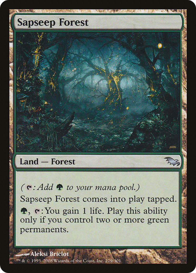 Forêt de Sapseep (SHM-279) - Shadowmoor