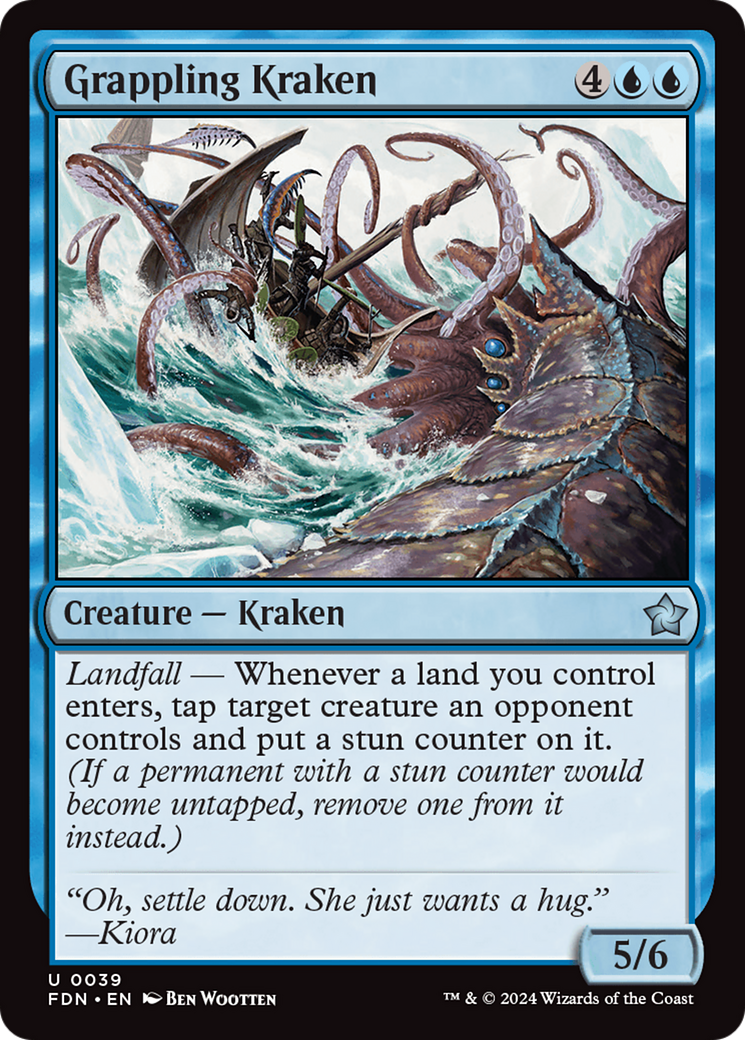 Grappling Kraken (FDN-039) - Fondations 