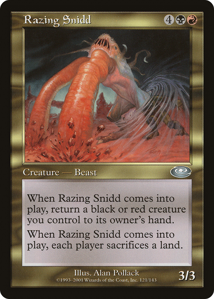 Razing Snidd (PLS-121) - Planeshift 