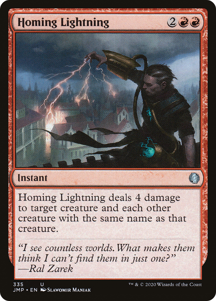 Homing Lightning (JMP-335) - Démarrage rapide