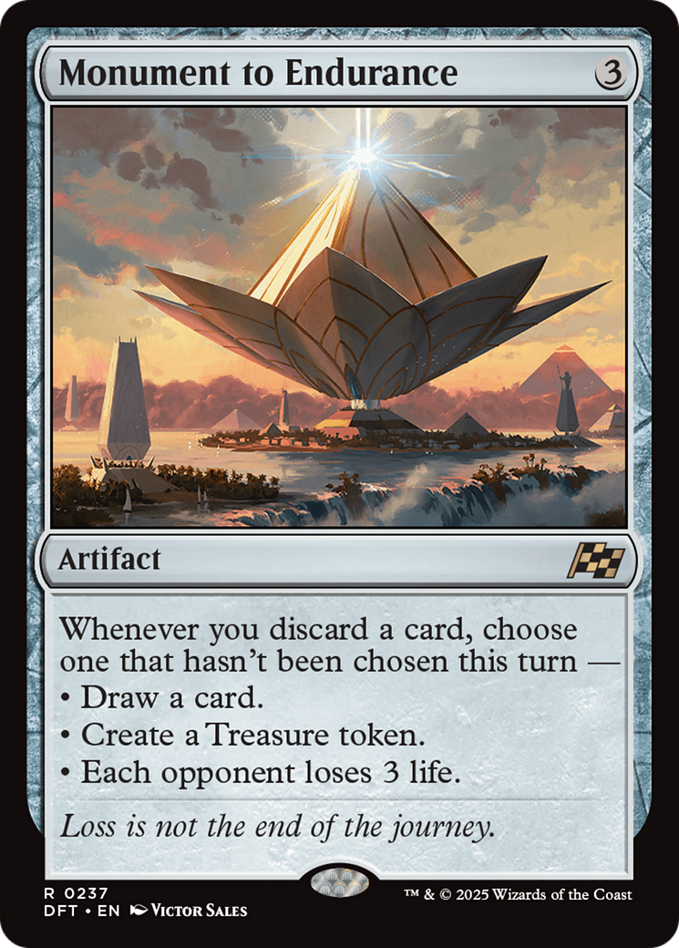 Monument à l'Endurance (-237) - Aetherdrift Foil 