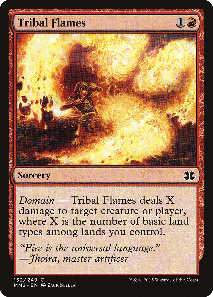 Tribal Flames (MM2-132) - Modern Masters 2015