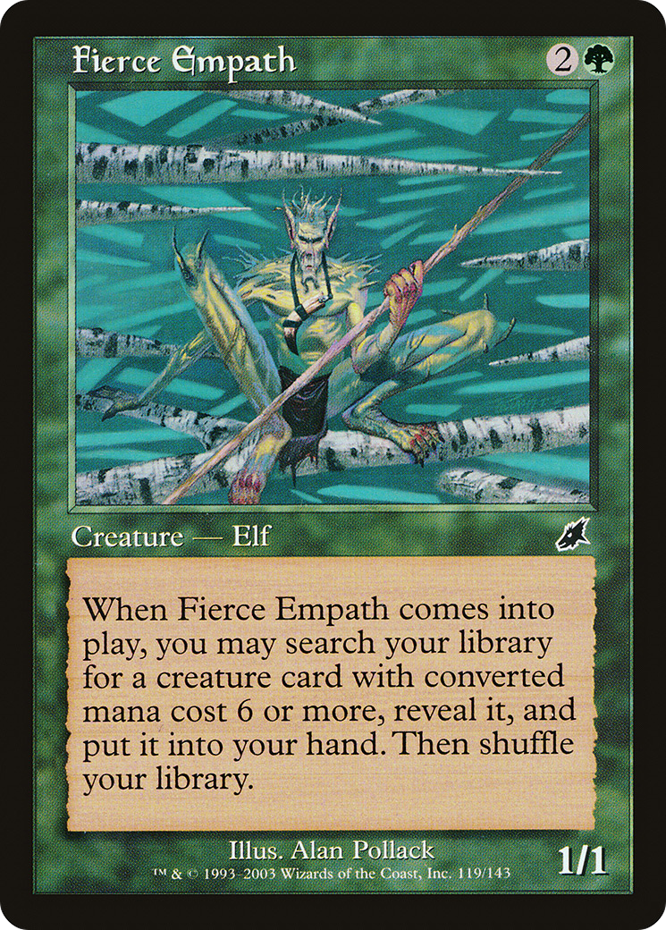 Fierce Empath (SCG-119) - Scourge Foil