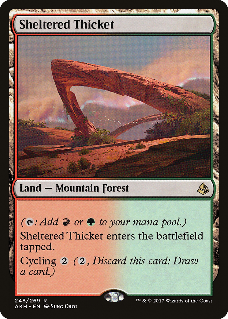Fourré abrité (AKH-248) - Amonkhet
