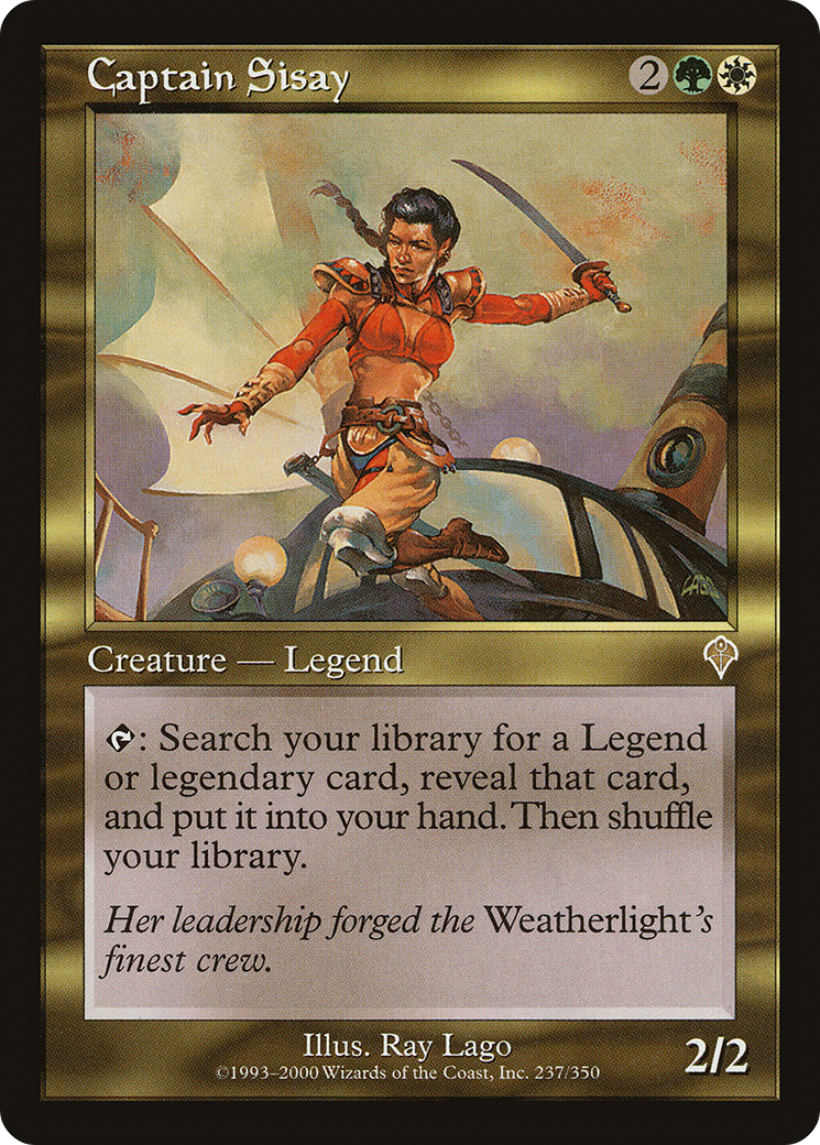 Capitaine Sisay (INV-237) - Invasion Foil 