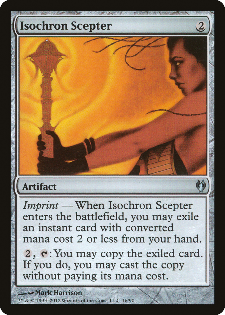 Isochron Sceptre (DDJ-016) - Decks de duel : Izzet contre Golgari