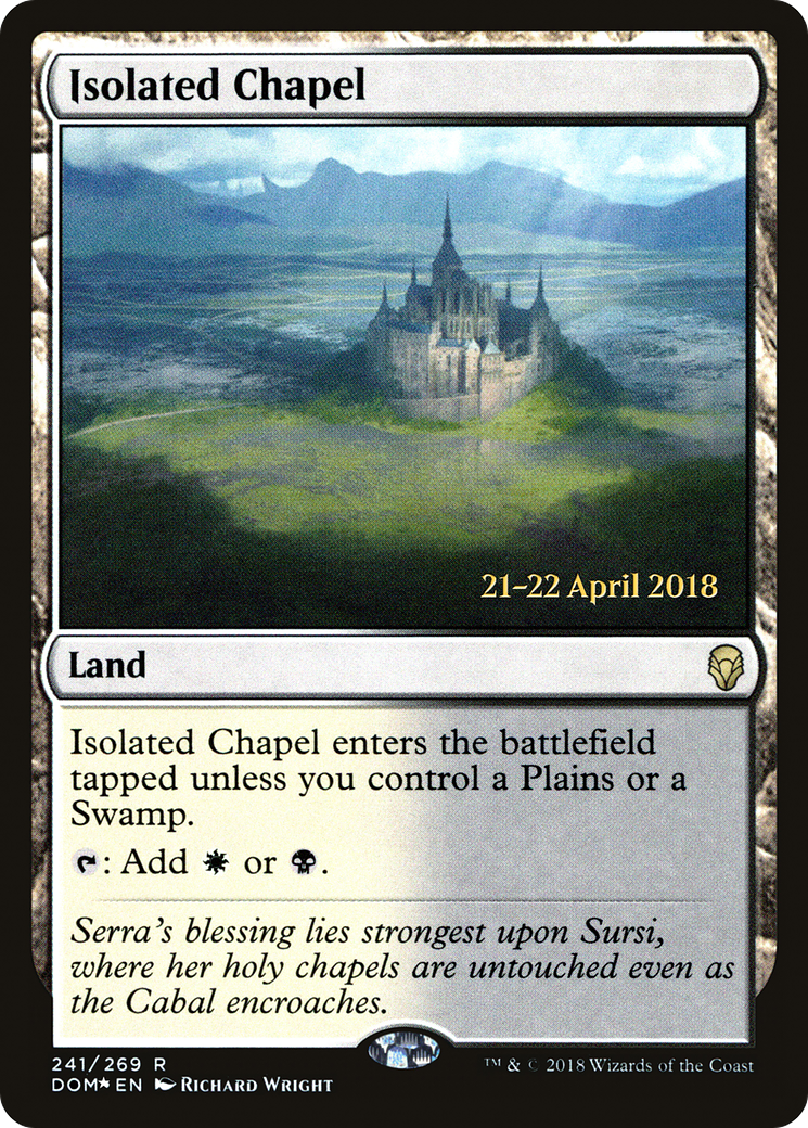 Isolated Chapel (PRE-241S) - Dominaria Promos Foil
