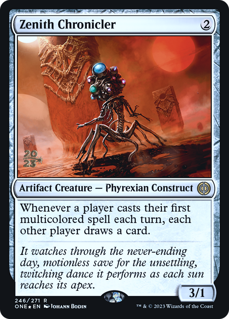 Zenith Chronicler (PONE-246S) - Phyrexia : All Will Be One Promos Foil 