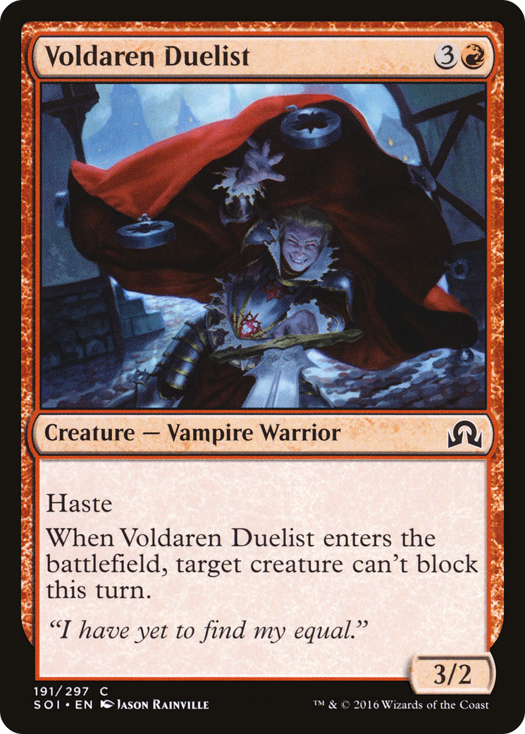 Duelliste Voldaren (SOI-191) – Ombres sur Innistrad Foil 