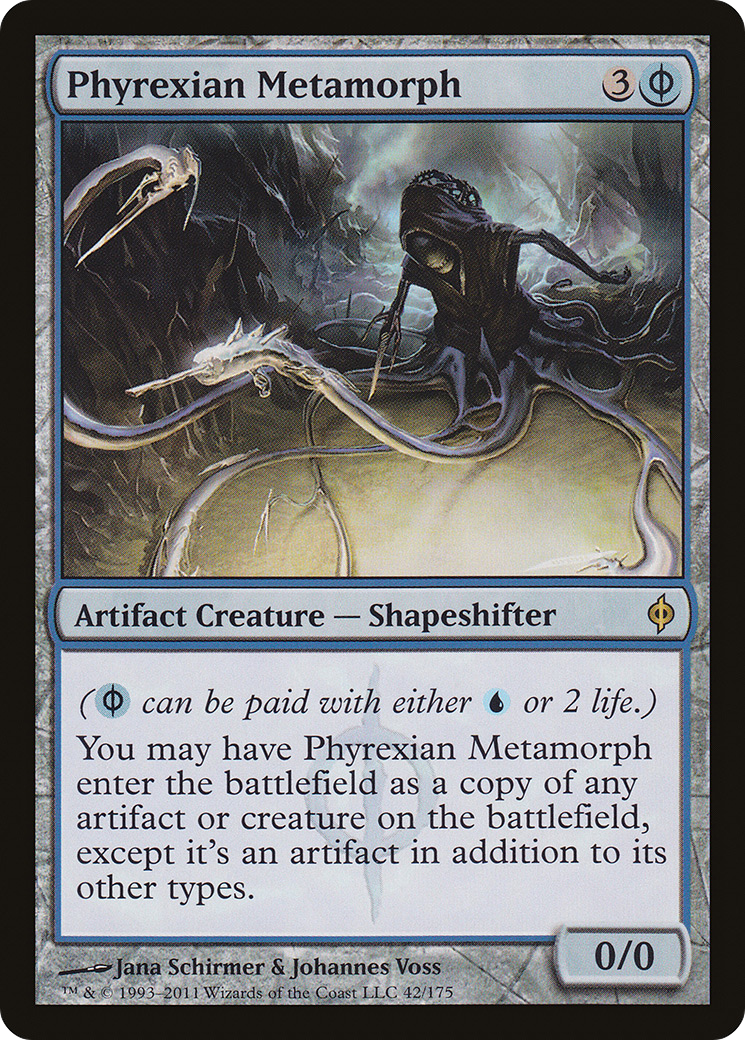 Phyrexian Metamorph (NPH-042) - Nouvelle Phyrexia Foil 