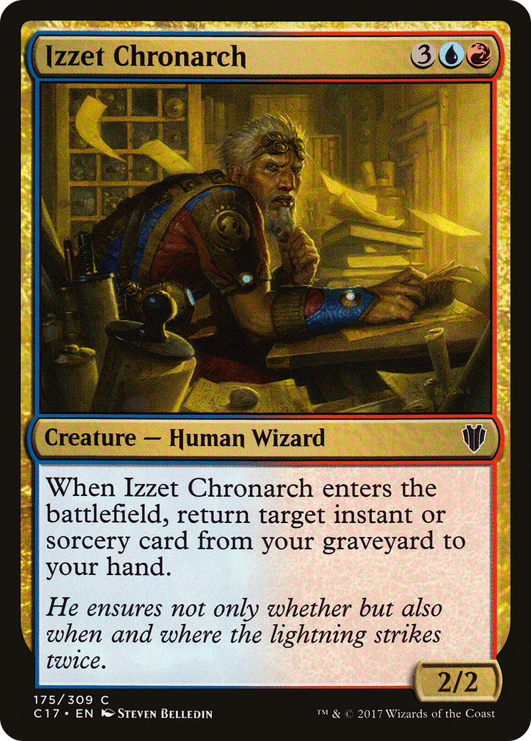 Izzet Chronarch (C17-175) - Commander 2017