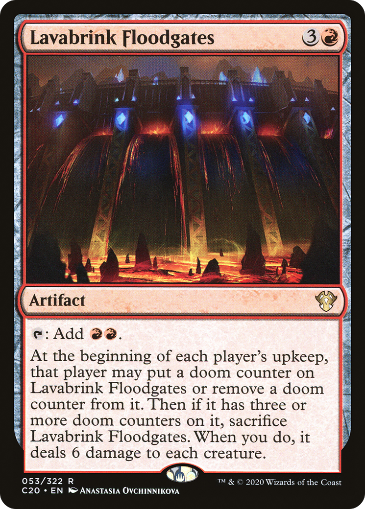 Lavabrink Floodgates (C20-053) - Commander 2020