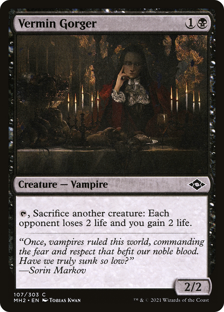 Vermine Gorger (MH2-107) - Feuille d'Horizons Modernes 2