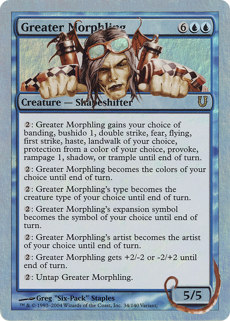 Grand Morphling (UNH-34★) - Feuille déchiquetée 