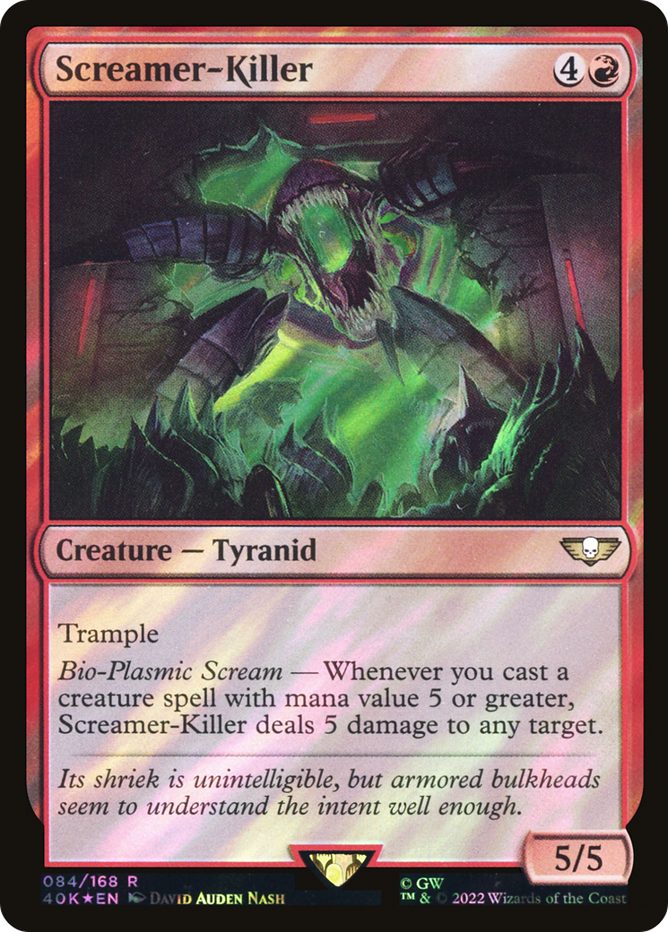 Screamer-Killer (Surge Foil) (40K-84★) - Warhammer 40,000 Commander Foil