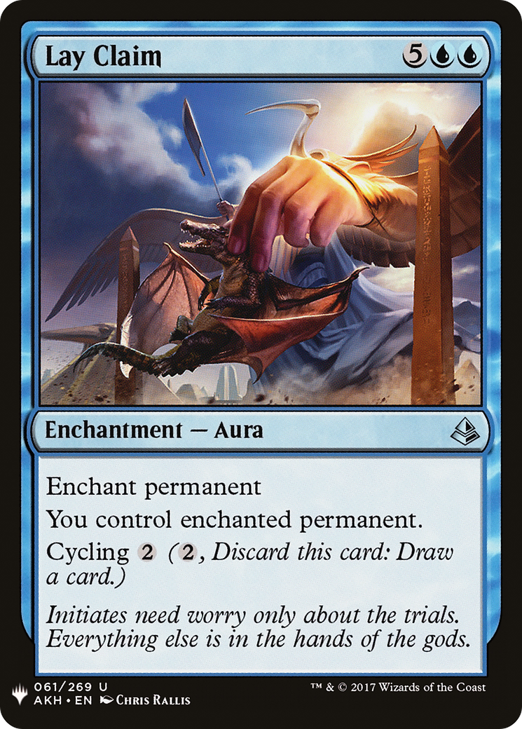 Lay Claim (LIST-AKH-61) - The List