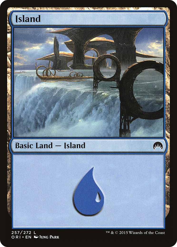 Island (257) (ORI-257) - Magic Origins