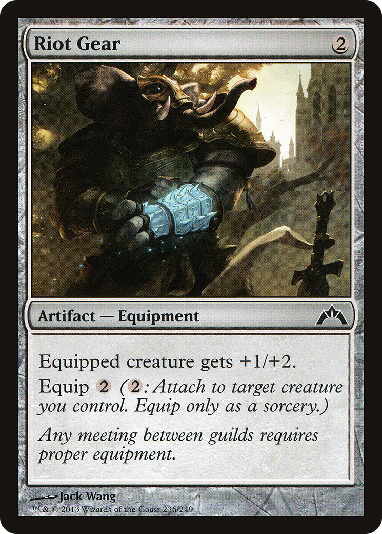 Riot Gear (GTC-236) - Feuille Gatecrash 