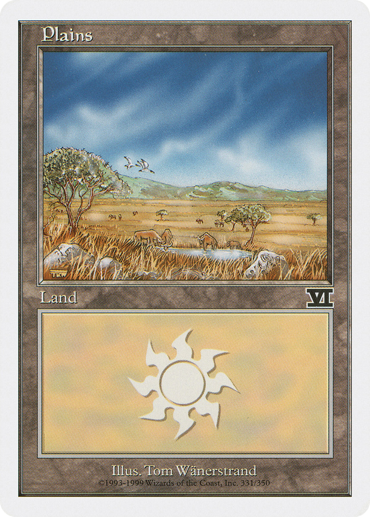 Plains (6ED-331) - Sixième édition classique