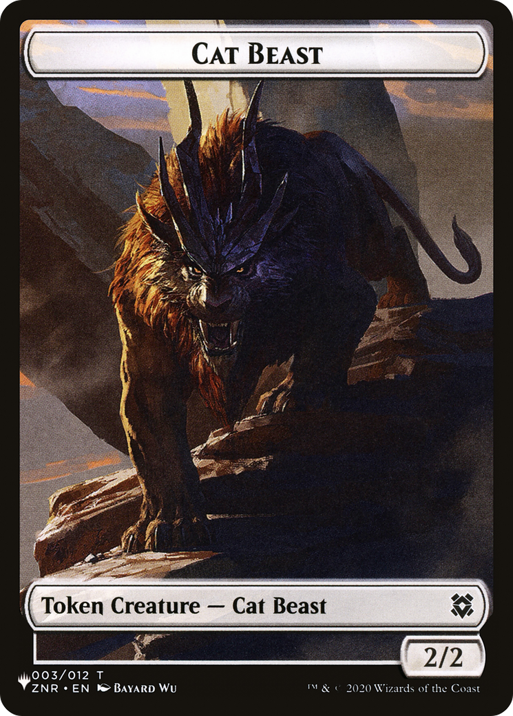 Cat Beast (PLST-TZNR-3) - The List