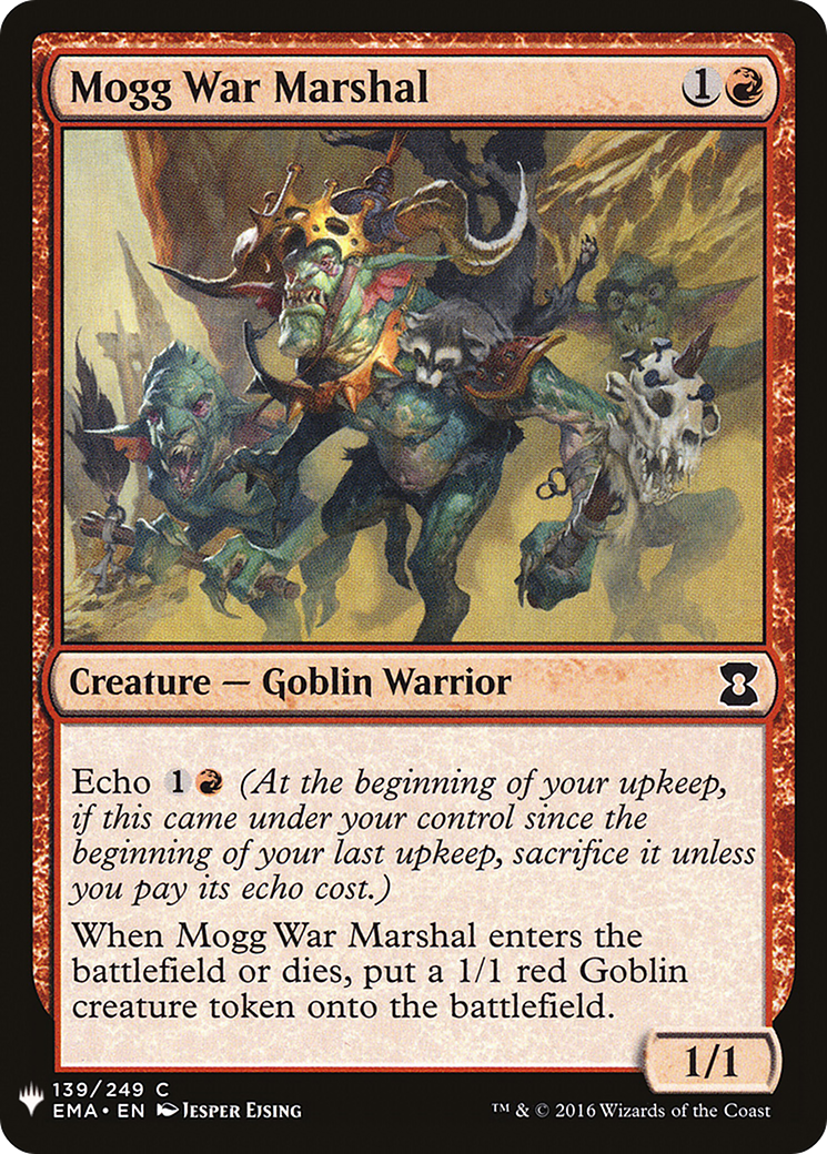 Mogg War Marshal (LIST-EMA-139) - The List