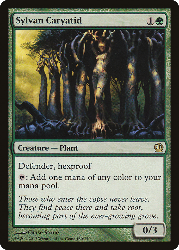 Cariatide sylvestre (THS-180) - Theros Foil 