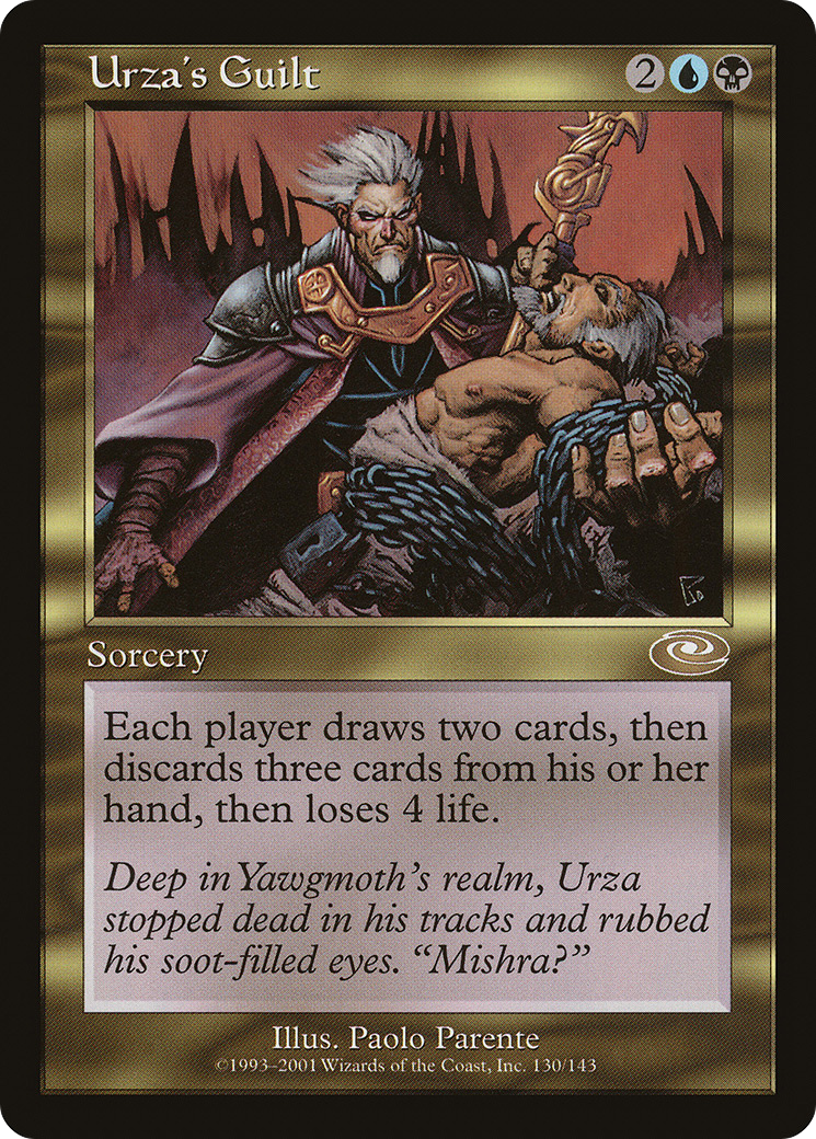 La culpabilité d'Urza (PLS-130) - Planeshift Foil 